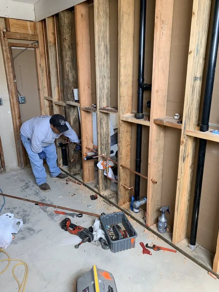 Commercial rough-in plumbing for Trenchless Sewer Repair in Aspen Grove